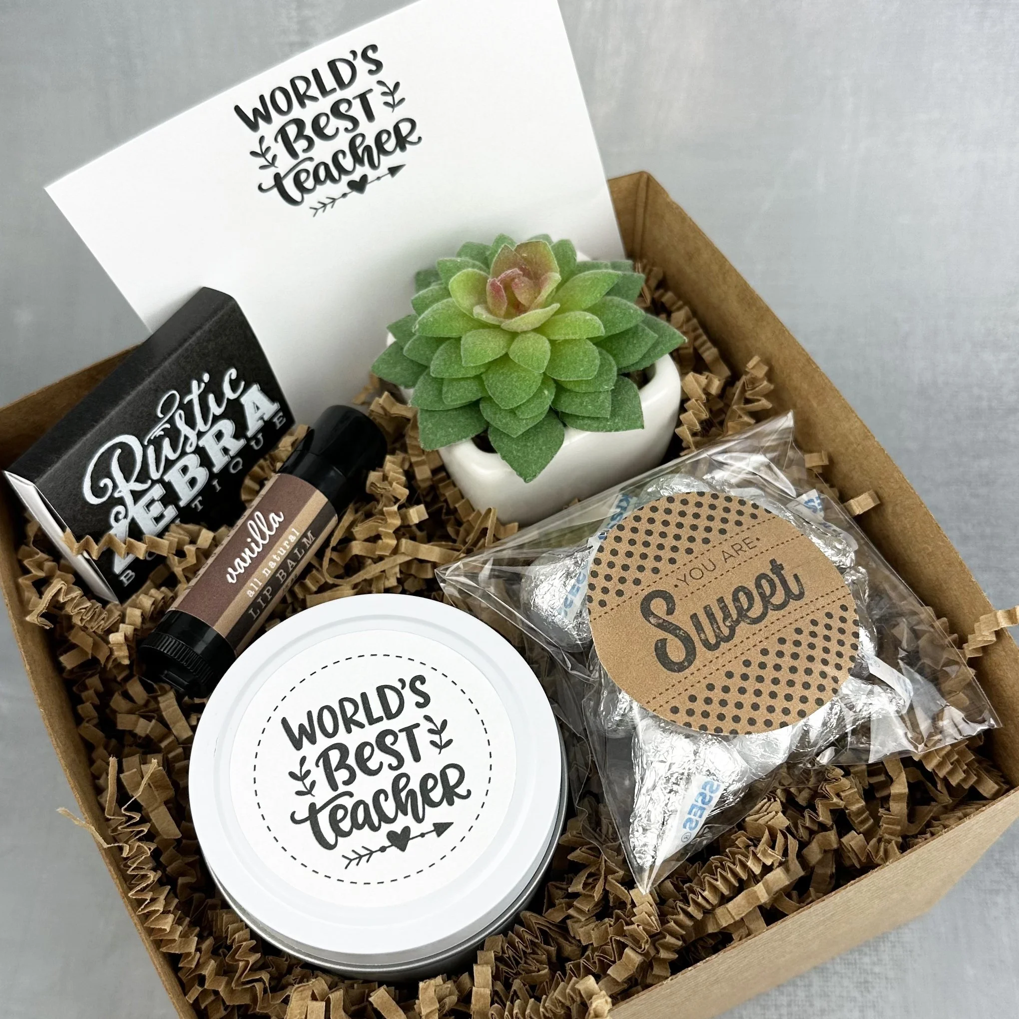 TEACHER BOXES — Rustic Zebra Boutique